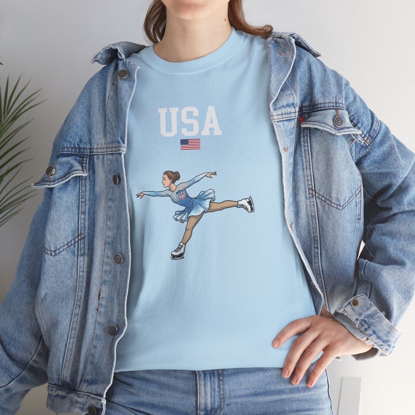 Princess Grace  TEAM USA  Unisex Heavy Cotton Tee