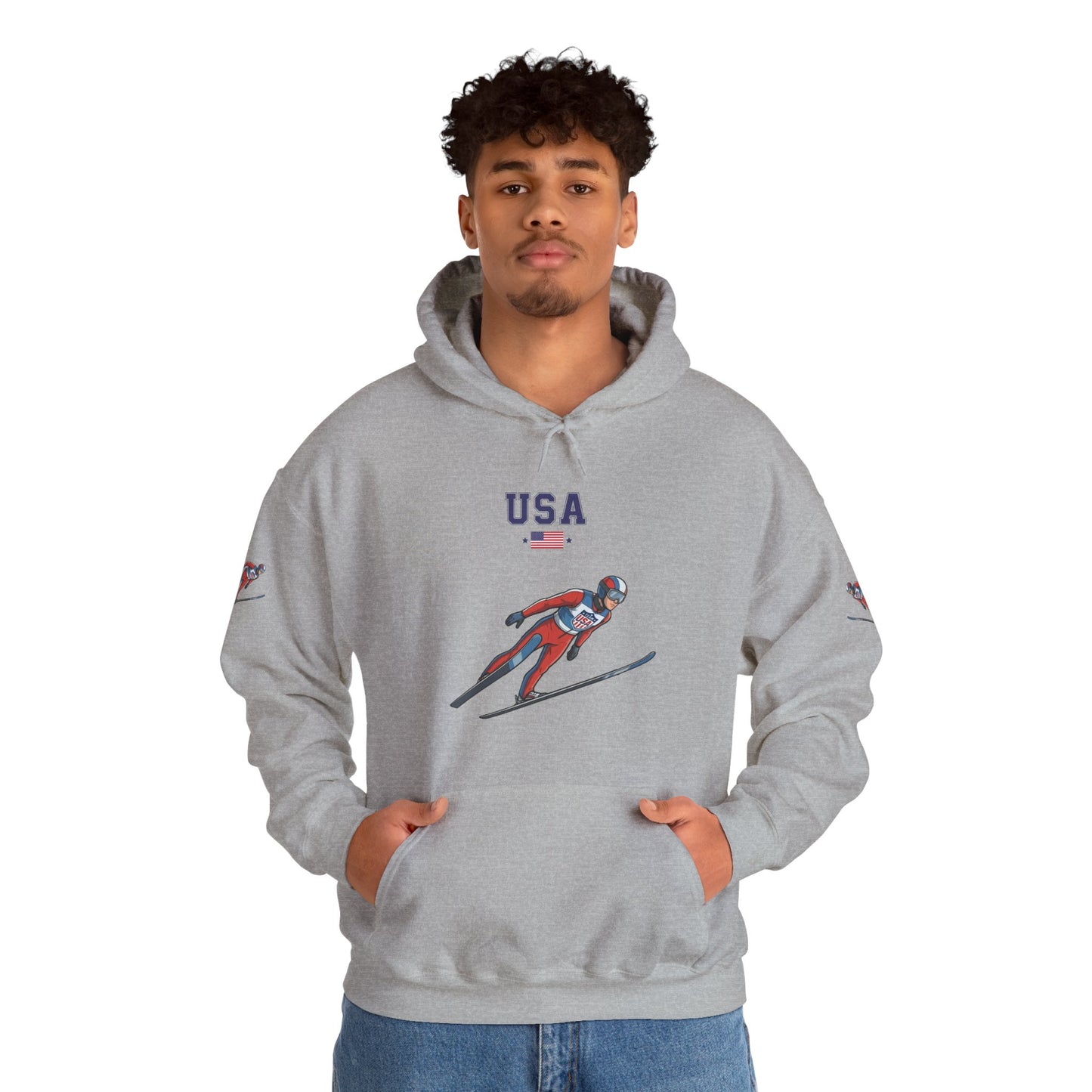 Princess Grace  TEAM USA  Unisex Heavy Blend Hooded Sweatshirt