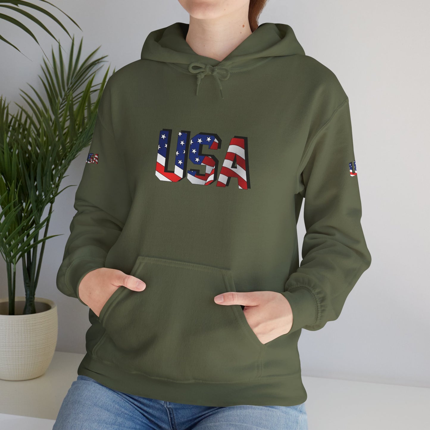 Princess Grace  TEAM USA  Unisex Heavy Blend  Hooded Sweatshirt