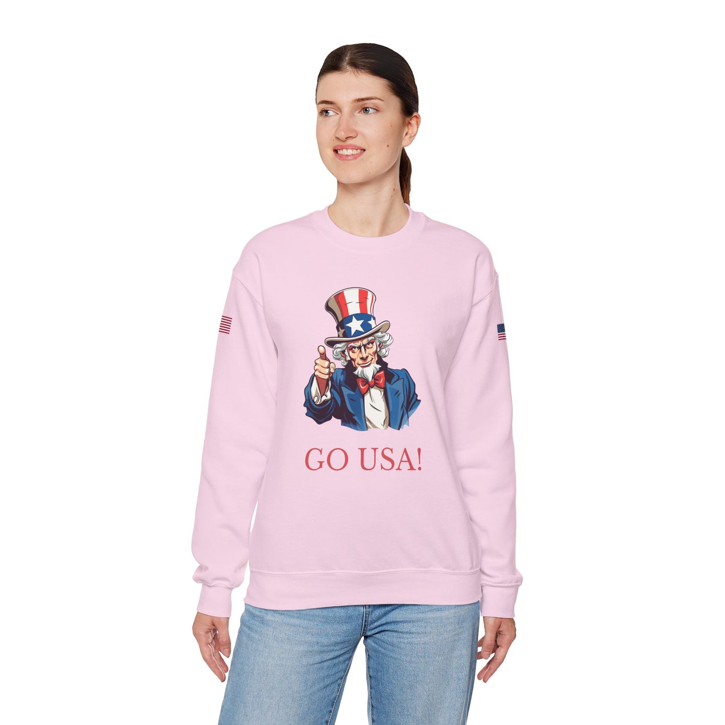 Princess Grace TEAM USA Unisex Heavy Blend Crewneck Sweatshirt