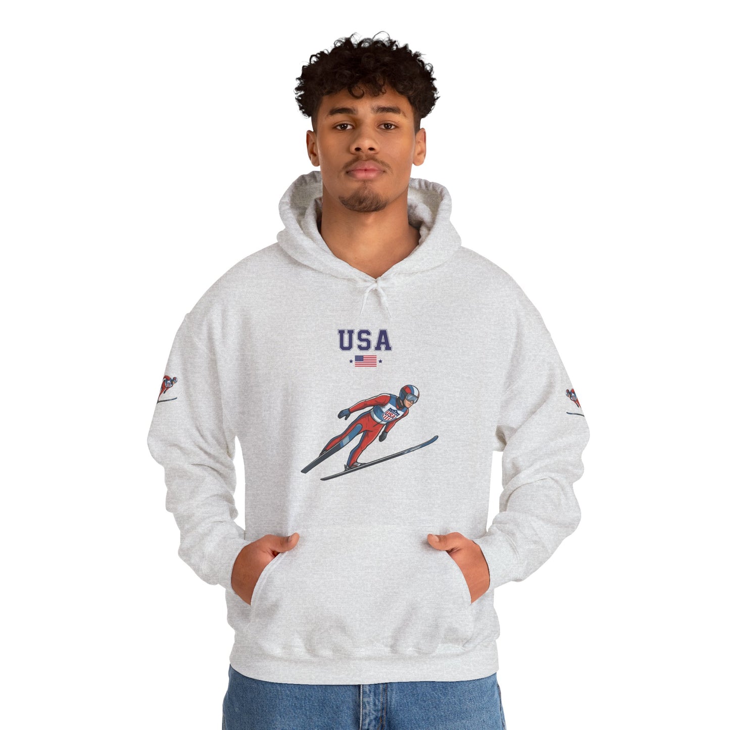 Princess Grace  TEAM USA  Unisex Heavy Blend Hooded Sweatshirt