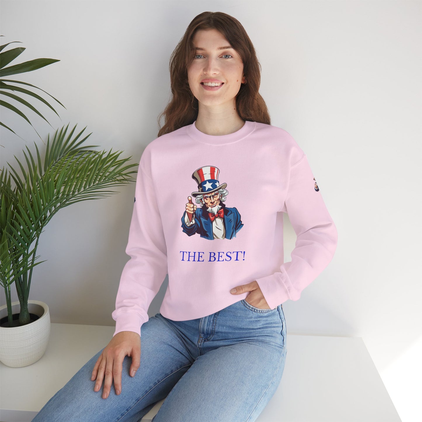 Princess Grace TEAM USA  Unisex Heavy Blend Crewneck Sweatshirt