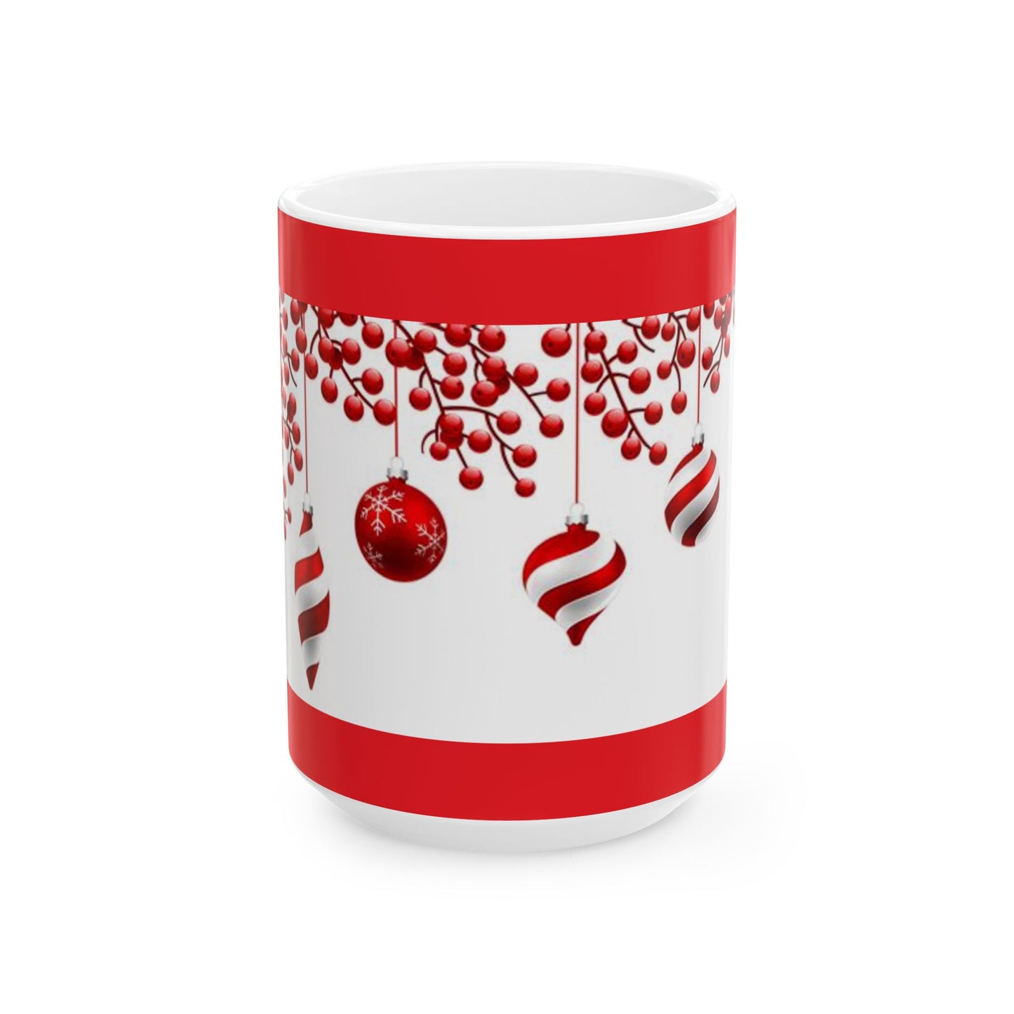Princess Grace Festive Holiday Ornament Ceramic Mug  Perfect for Christmas Cheer  11oz 15oz