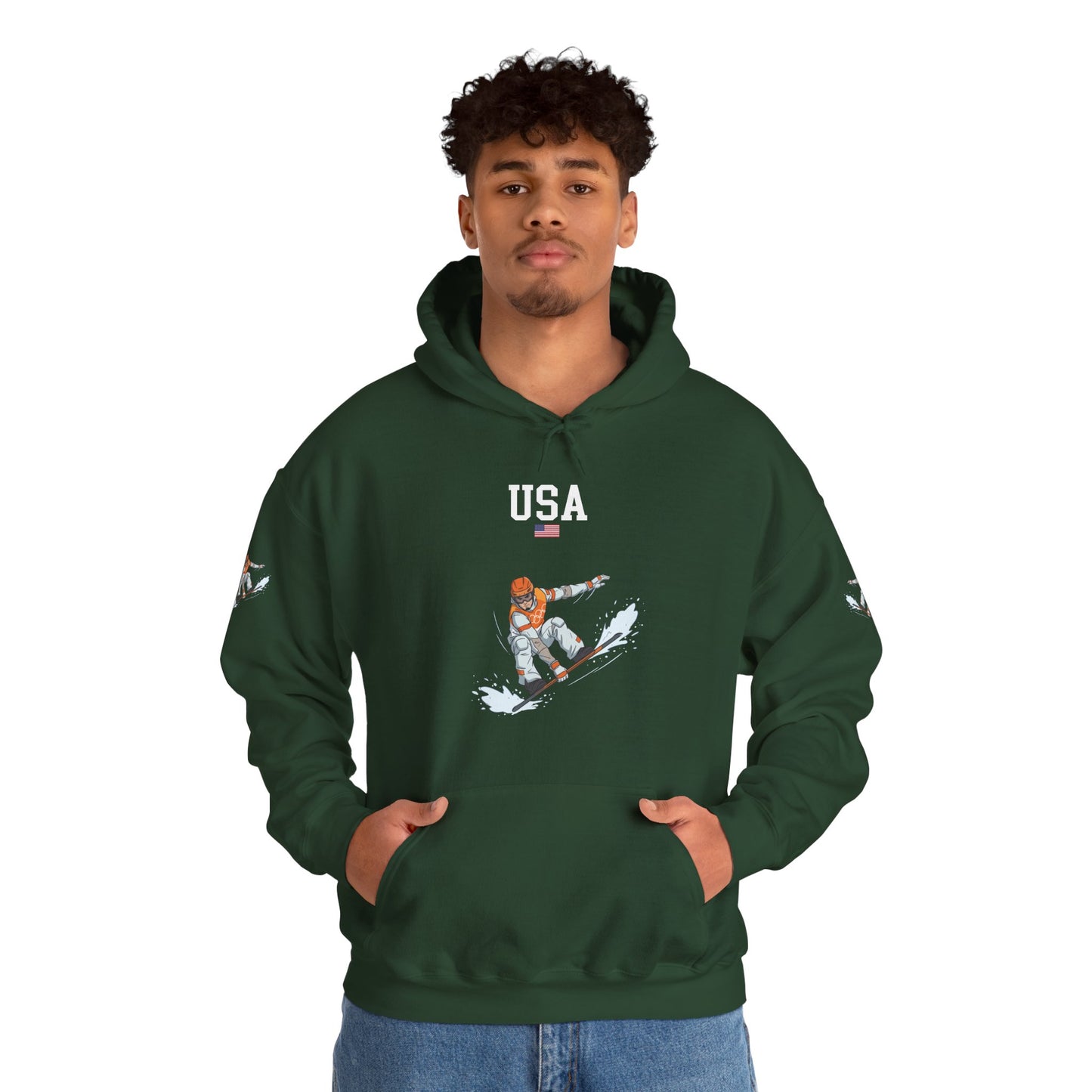 Princess Grace  TEAM USA  Unisex Heavy Blend Hooded Sweatshirt
