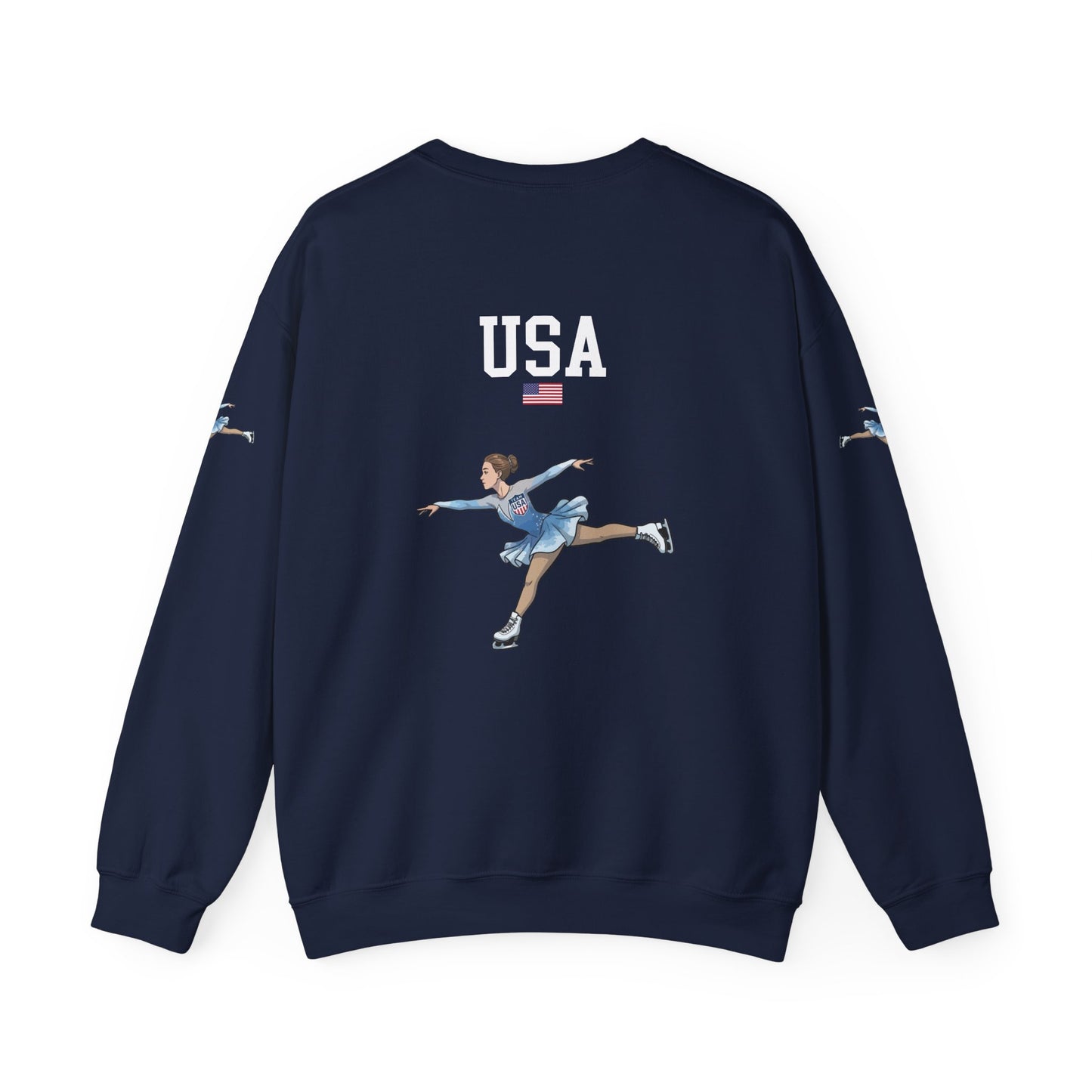 Princess Grace  TEAM USA  Unisex Heavy Blend  Crewneck Sweatshirt