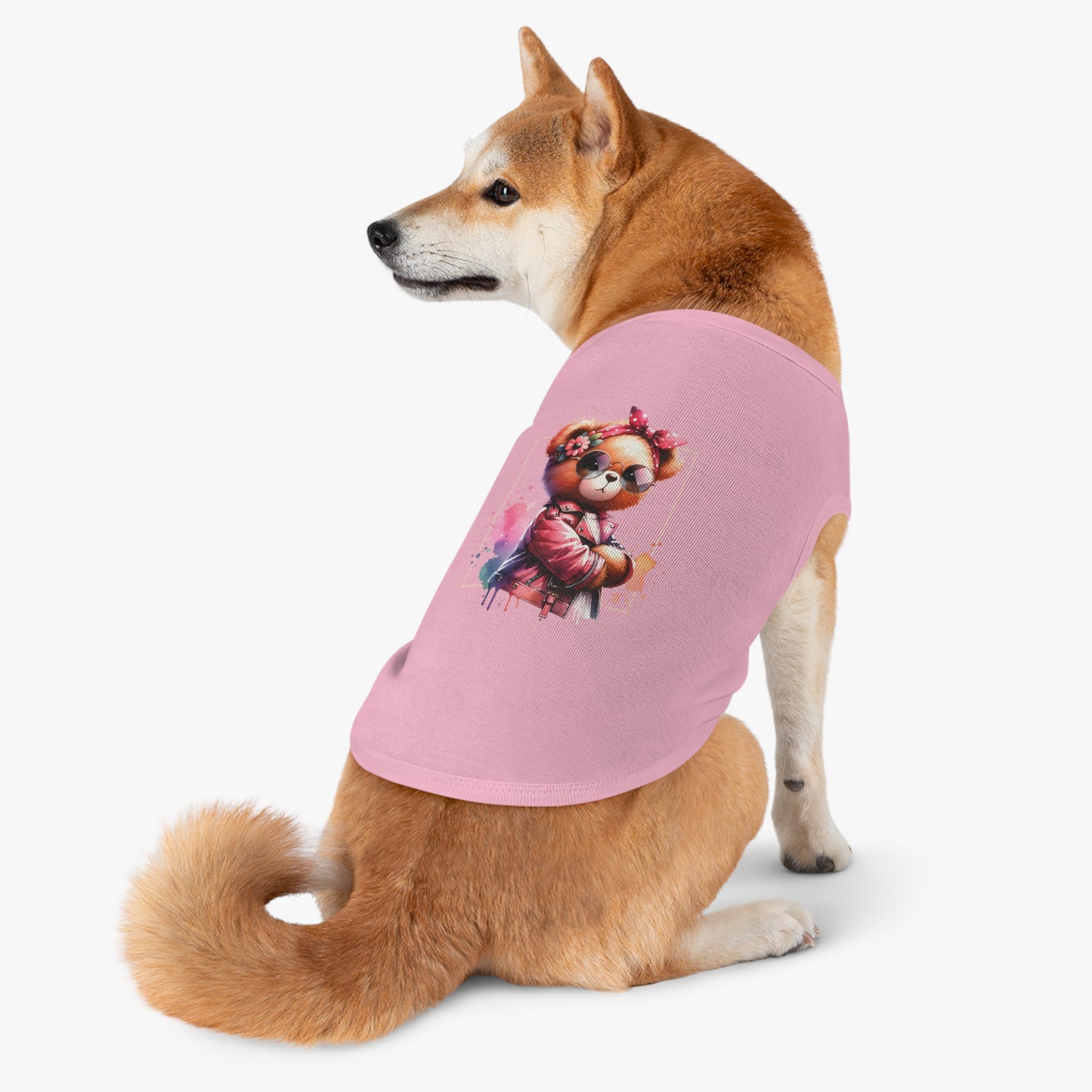 Princess Grace  CUTE  Pet Tank Top Adorable Dog Tee for Summer Adventures