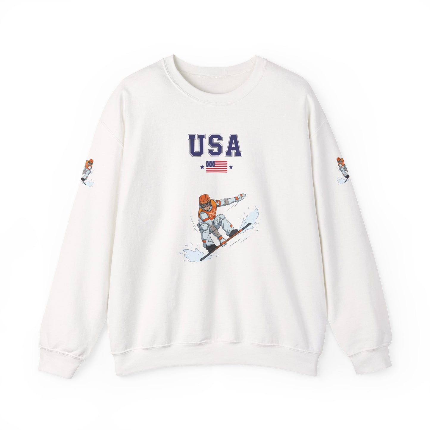 Princess Grace  TEAM USA  Unisex Heavy Blend  Crewneck Sweatshirt