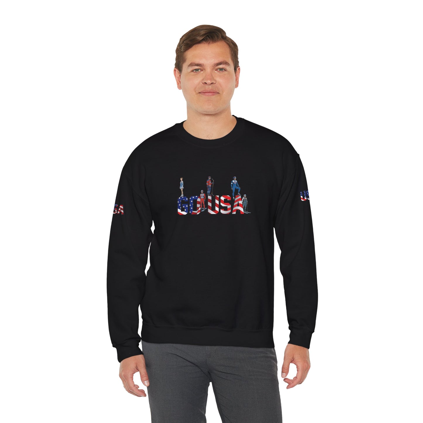 Princess Grace  TEAM USA  Unisex Heavy Blend  Crewneck Sweatshirt
