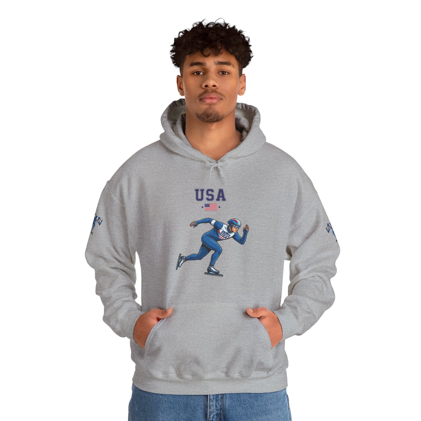 Princess Grace  TEAM USA  Unisex Heavy Blend Hooded Sweatshirt