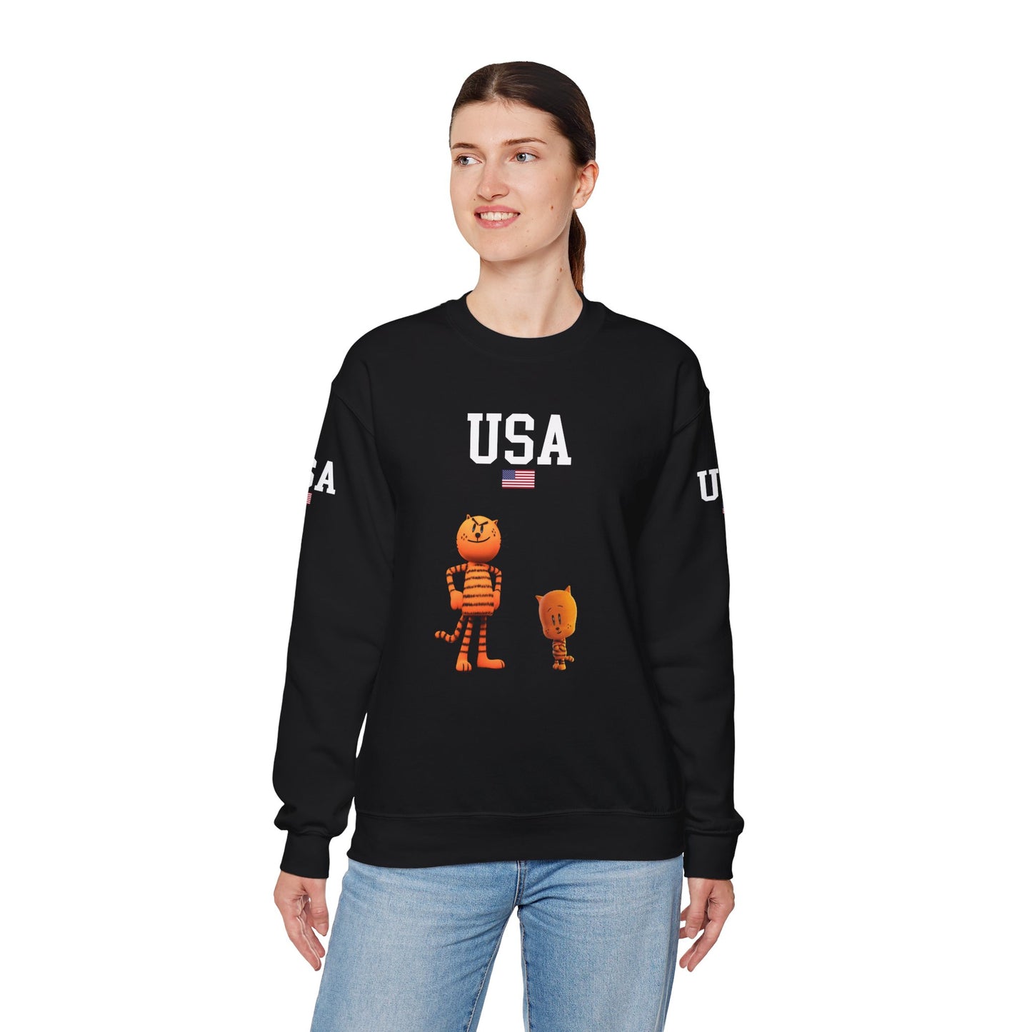 Princess Grace  TEAM USA  Unisex Heavy Blend  Crewneck Sweatshirt