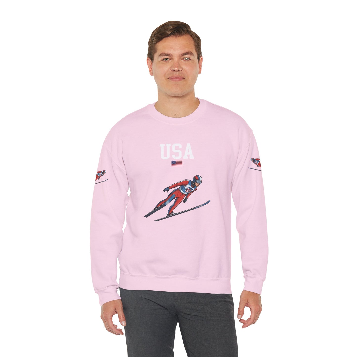 Princess Grace  TEAM USA  Unisex Heavy Blend  Crewneck Sweatshirt