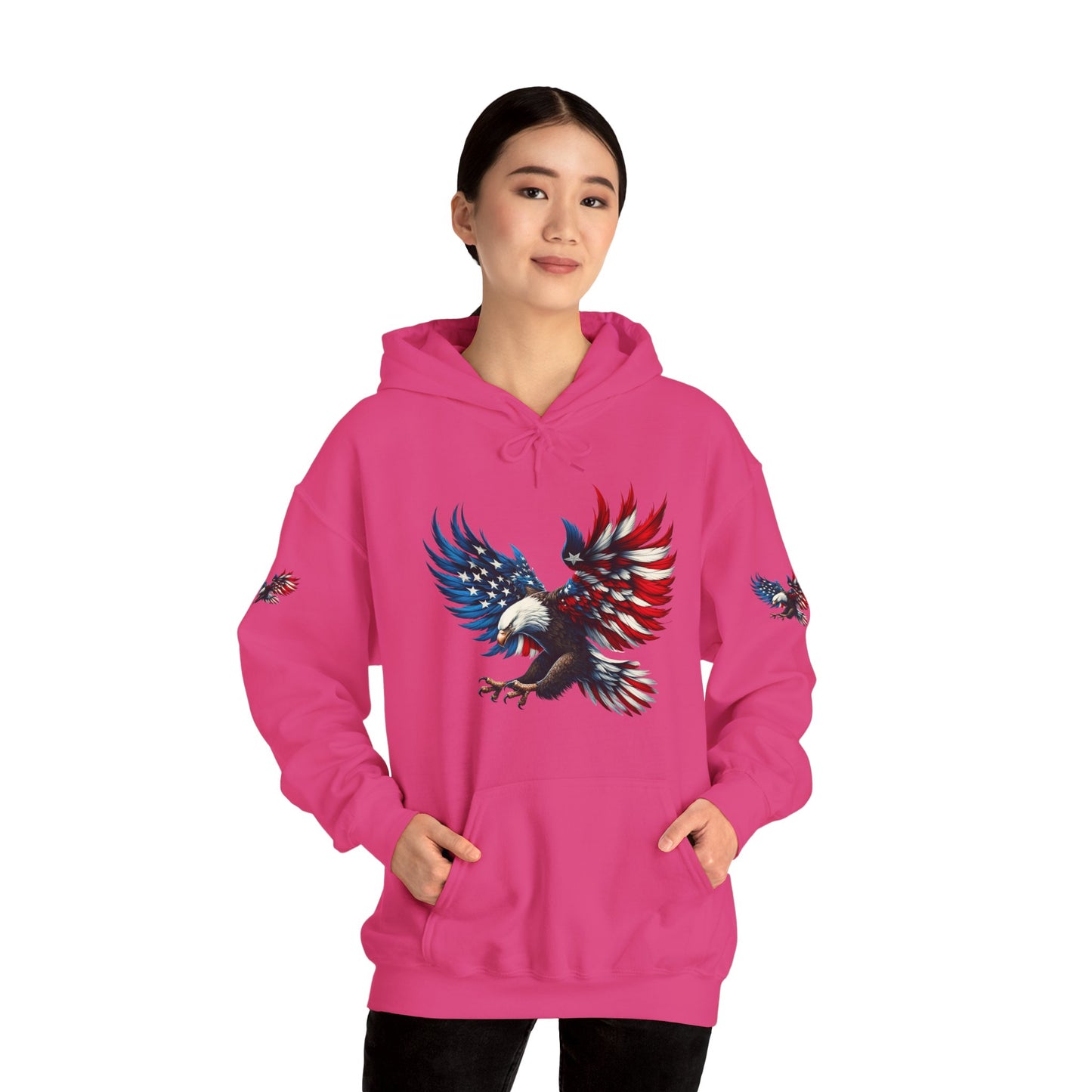 Princess Grace American Eagle Unisex Heavy Blend Hooded Sweatshirt