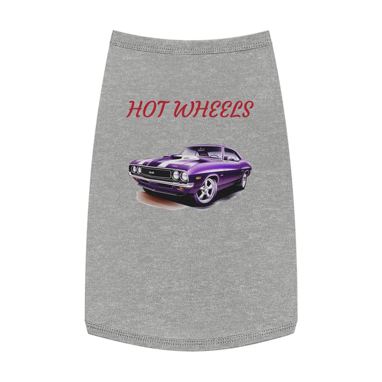 Princess Grace  Hot Wheels  Pet Tank Top  Hot Wheels Car Design for Stylish Pets