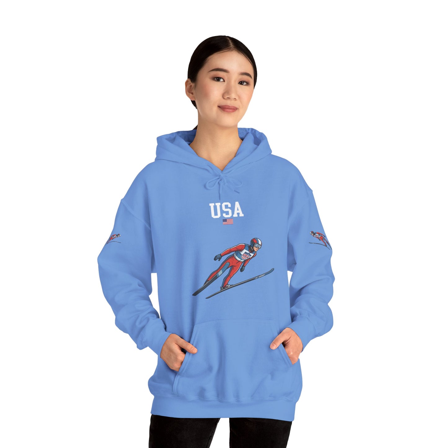 Princess Grace  TEAM USA  Unisex Heavy Blend Hooded Sweatshirt