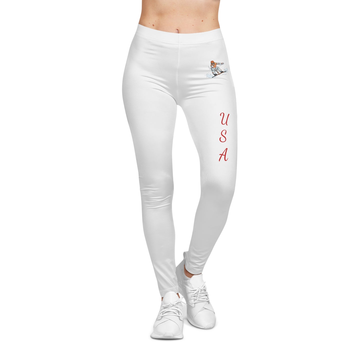 Princess Grace  TEAM USA  Snowboard   Women's Casual Leggings