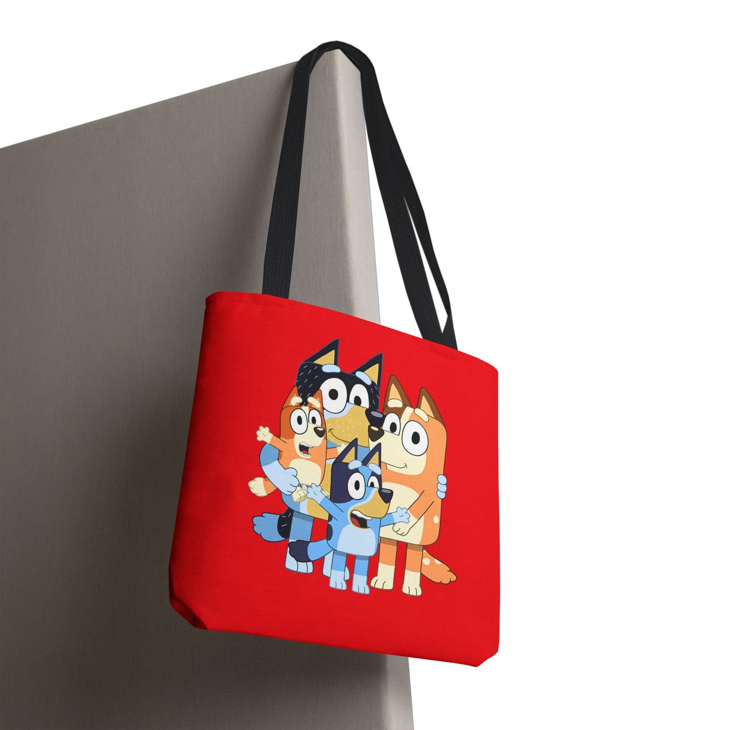 Princess Grace  Colorful Cartoon Family Tote Bag Ideal for Kids and Family Outings