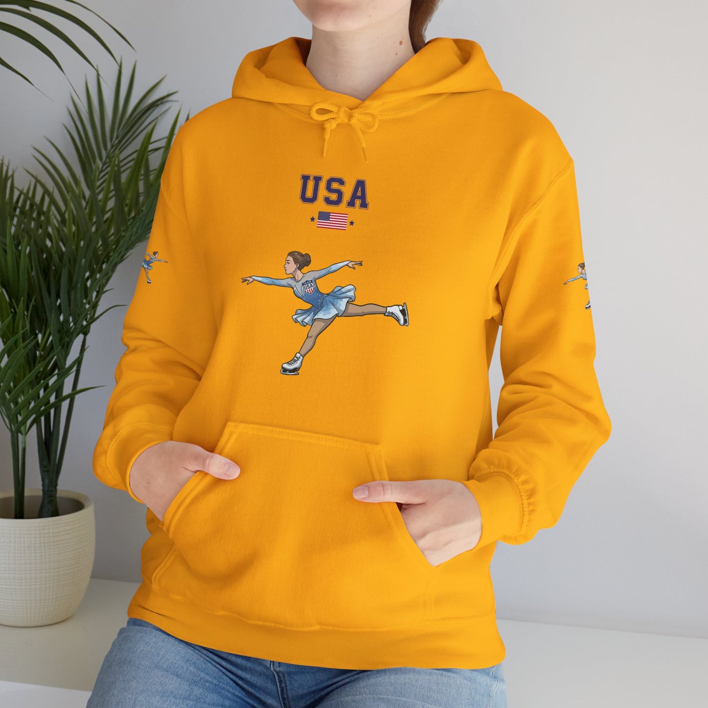 Princess Grace  TEAM USA  Unisex Heavy Blend Hooded Sweatshirt