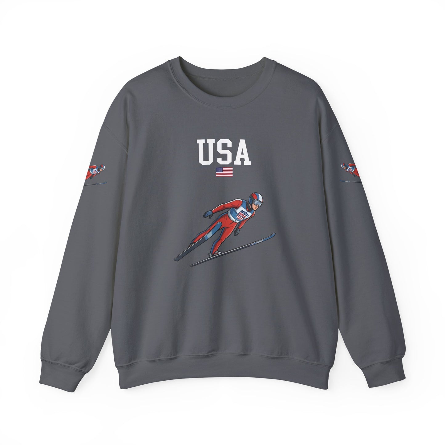 Princess Grace  TEAM USA  Unisex Heavy Blend  Crewneck Sweatshirt