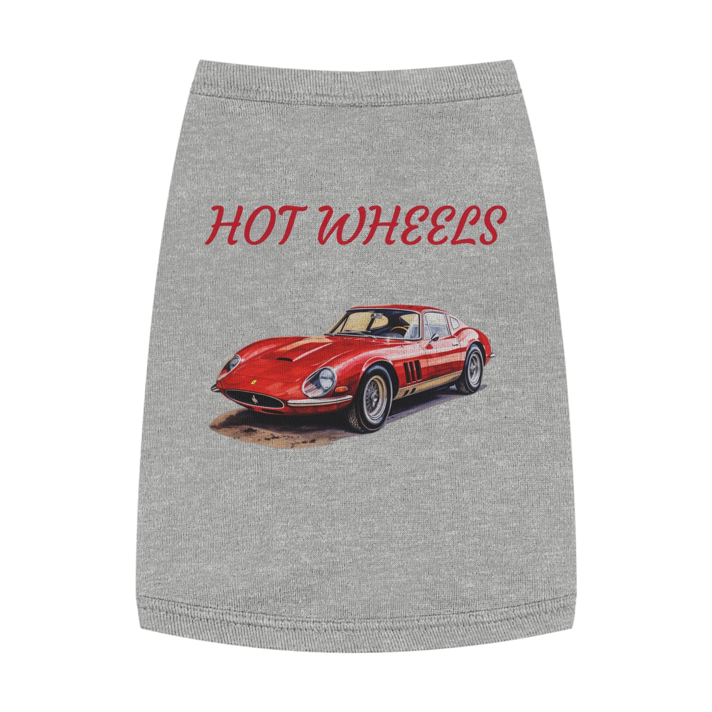 Princess Grace  Hot Wheels Stylish Pet Tank Top Design for Trendy Furry Friends