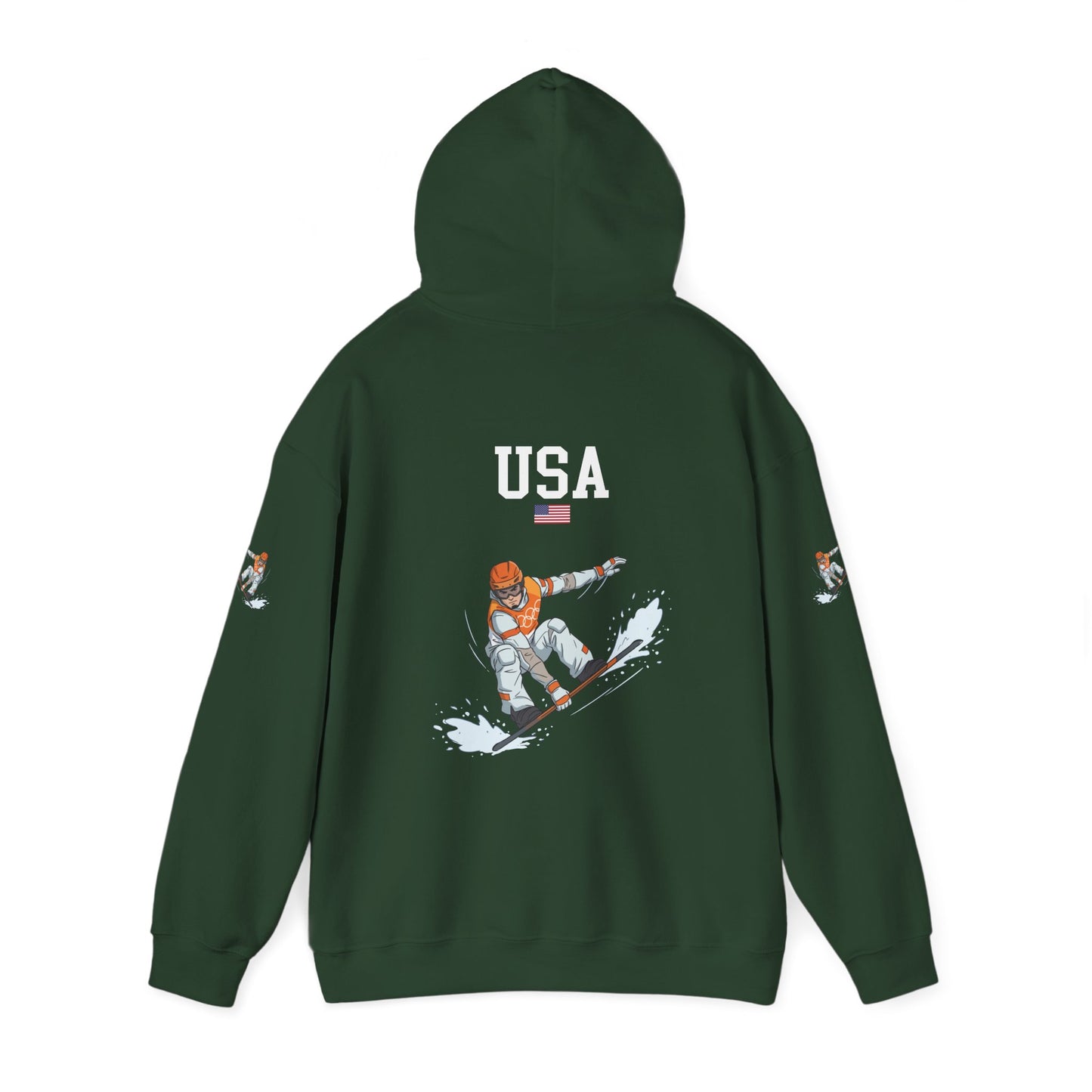 Princess Grace  TEAM USA  Unisex Heavy Blend Hooded Sweatshirt