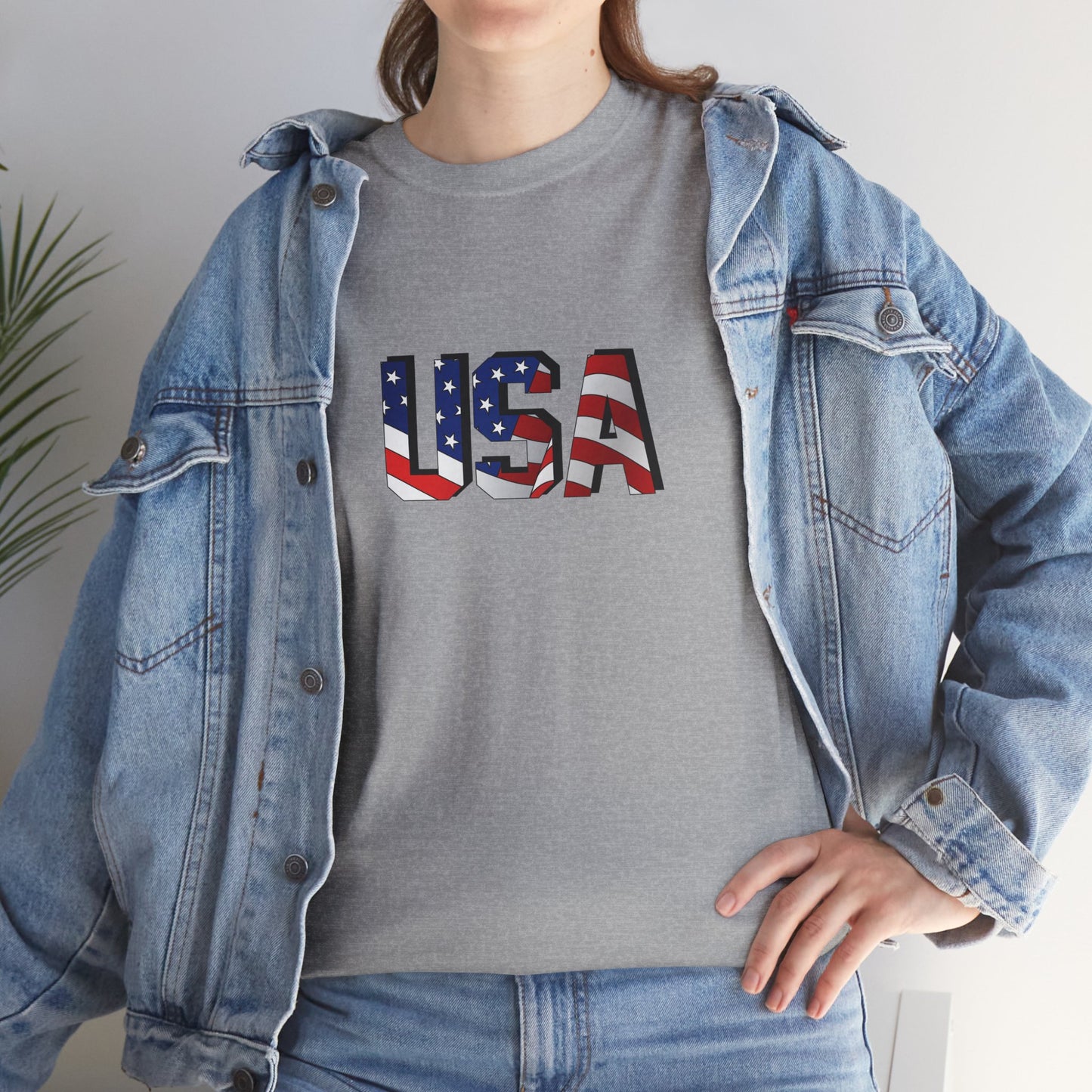 Princess Grace  TEAM USA   Unisex Heavy  Cotton Tee