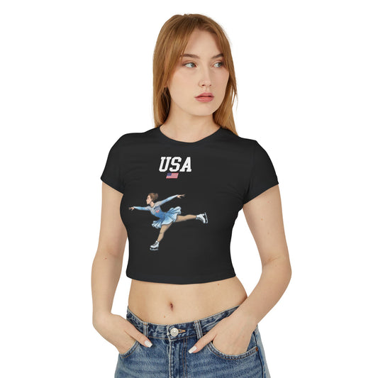 Princess Grace  TEAM USA  Women's Baby Tee