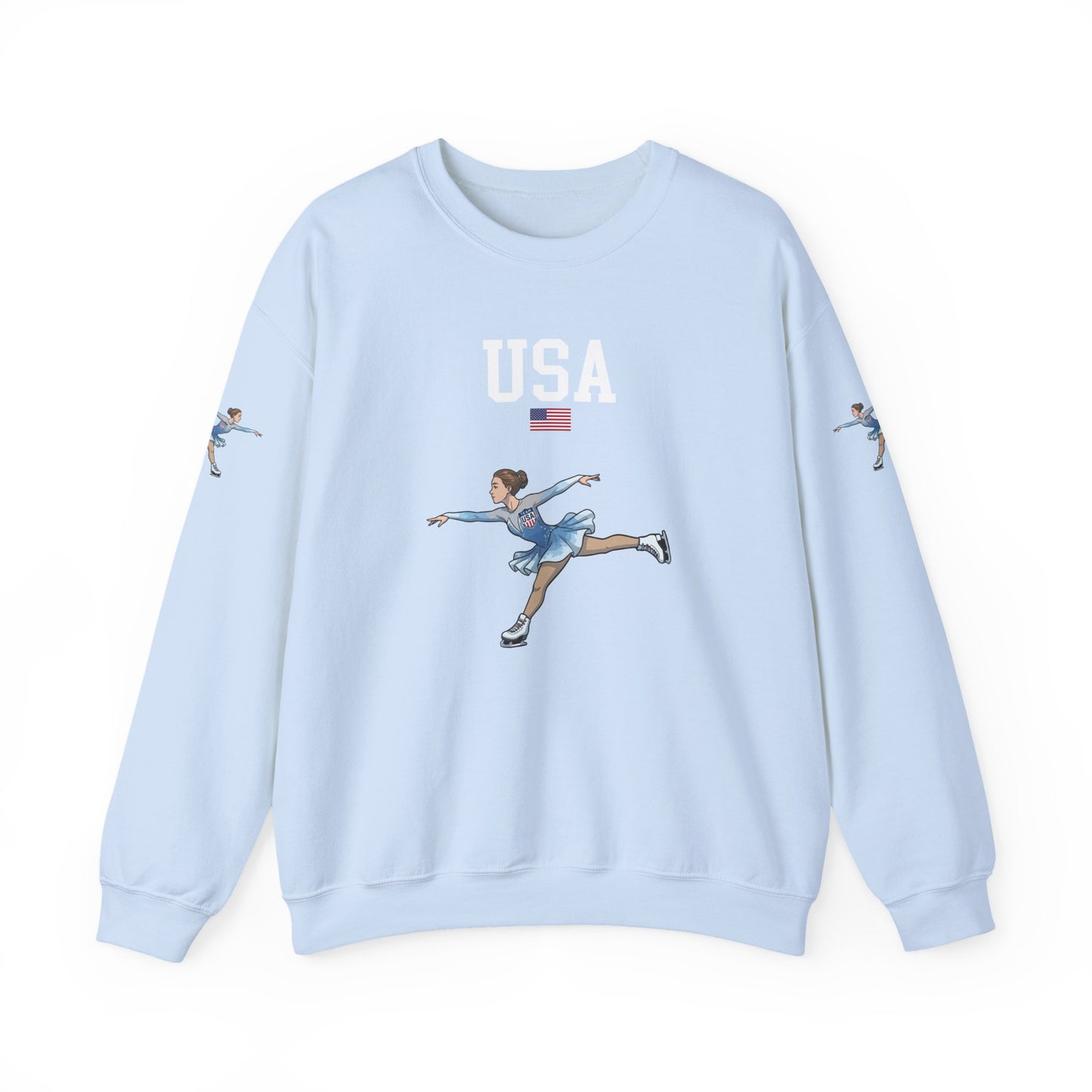Princess Grace  TEAM USA  Unisex Heavy Blend  Crewneck Sweatshirt