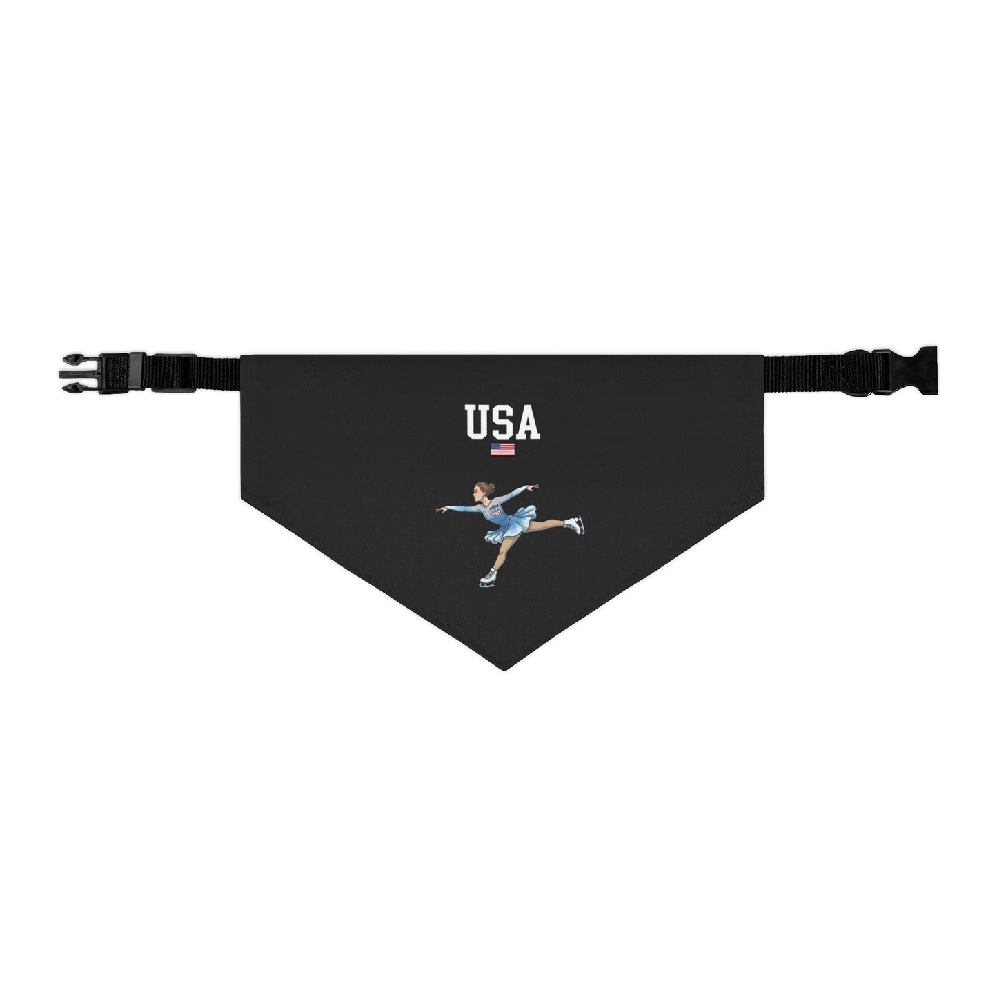 Princess Grace  TEAM USA  Pet Bandana Collar