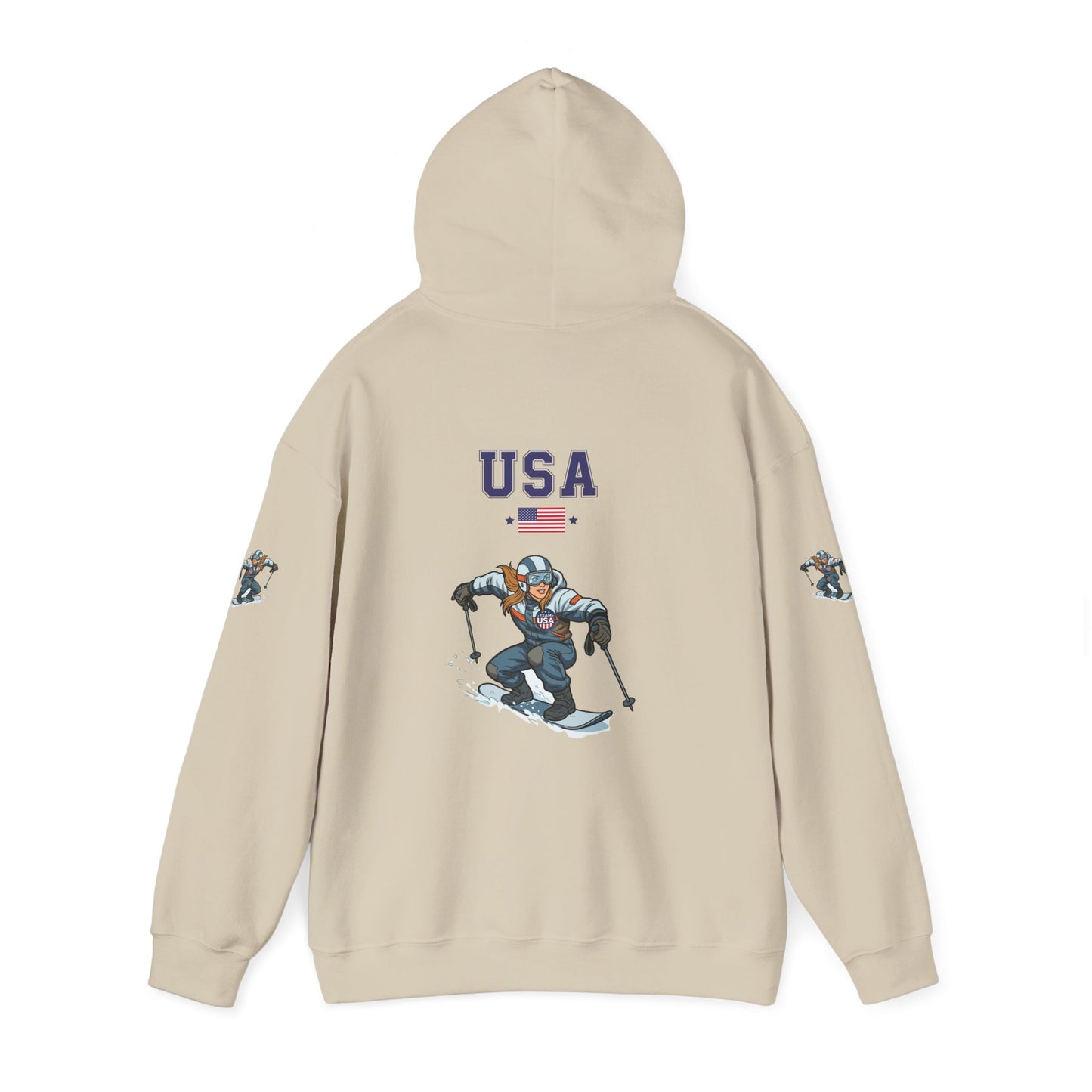 Princess Grace  TEAM USA  Unisex Heavy Blend Hooded Sweatshirt