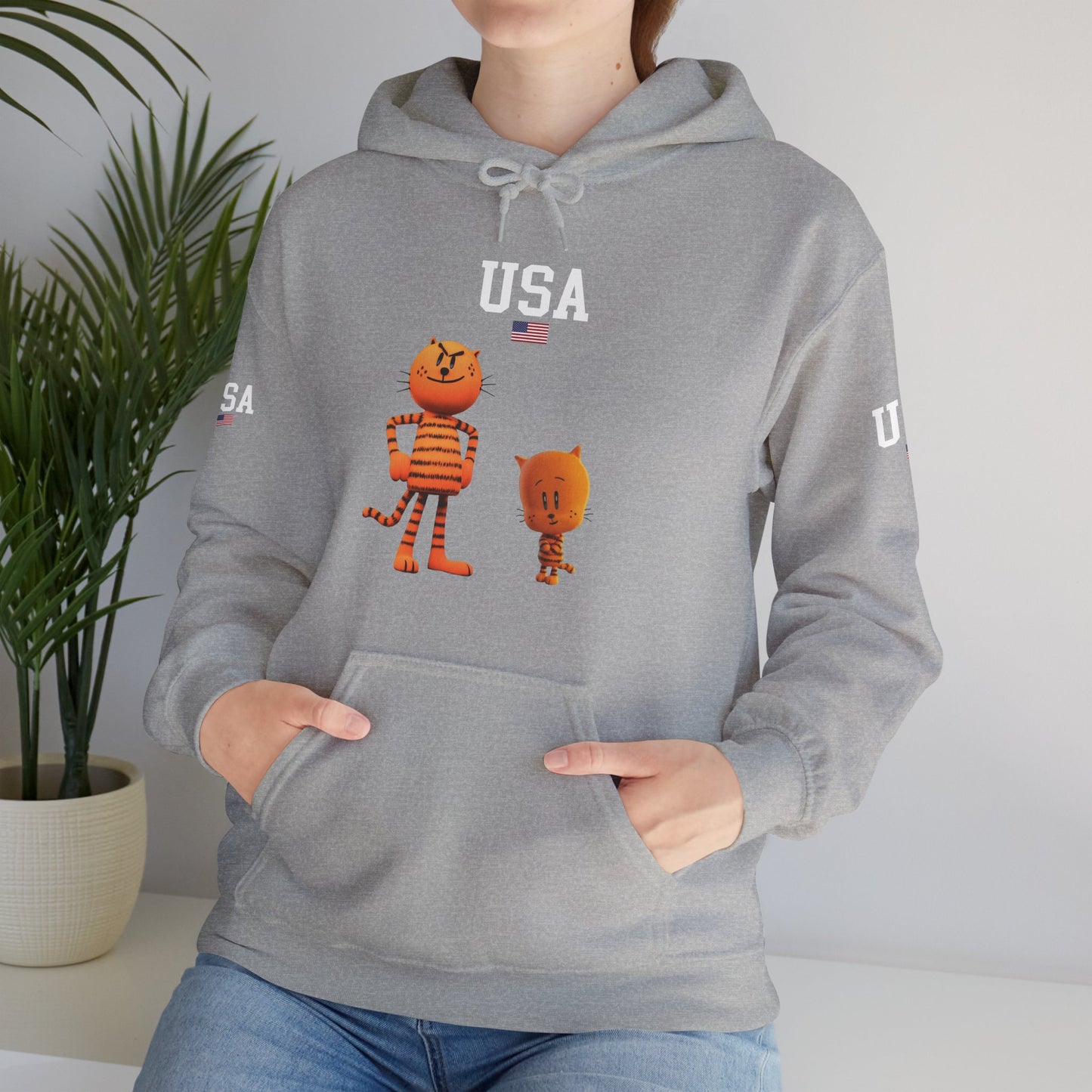 Princess Grace  TEAM USA  Unisex Heavy Blend  Hooded Sweatshirt