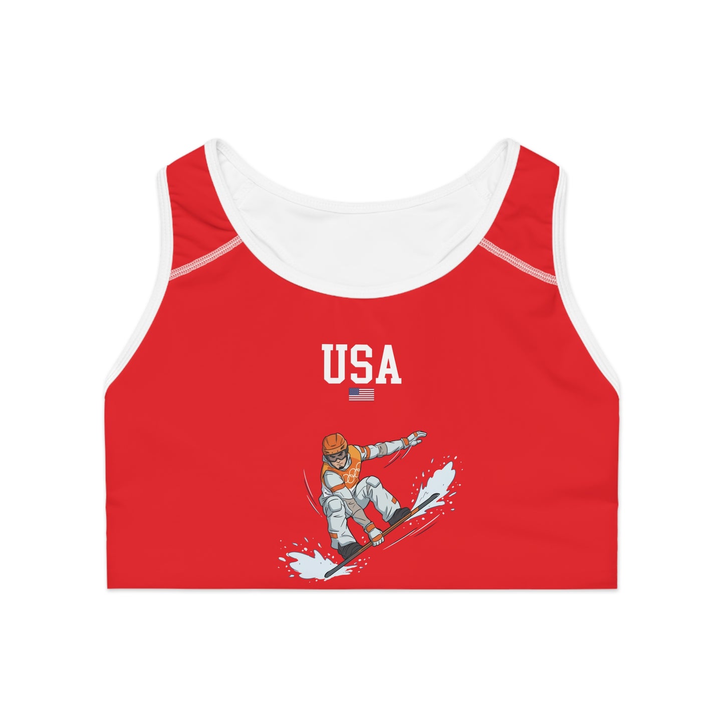 Princess Grace  TEAM USA  Sports Bra