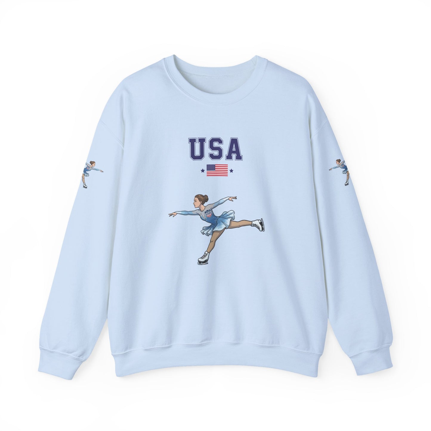 Princess Grace  TEAM USA  Unisex Heavy Blend  Crewneck Sweatshirt