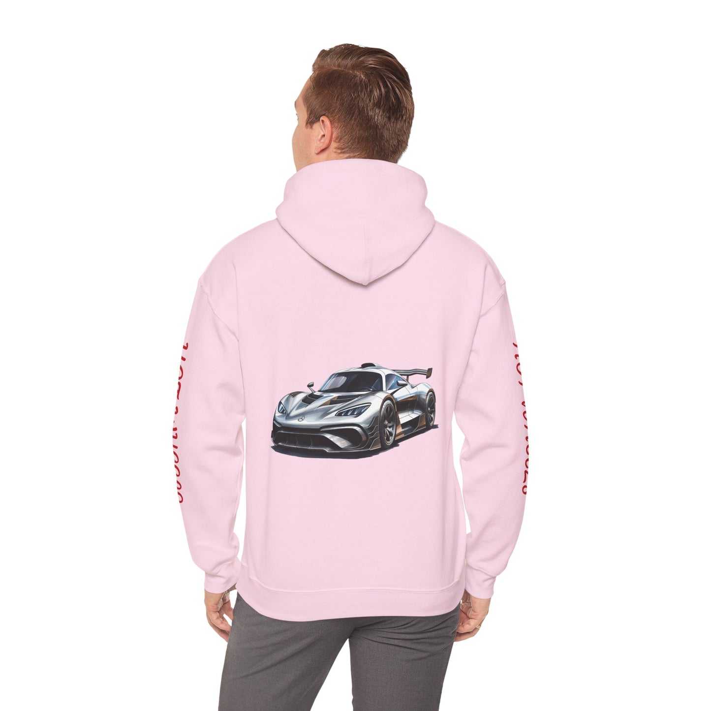 Princess Grace  Hot Wheels Unisex Hooded Sweatshirt Racing Inspired Comfort for Car Enthusiasts