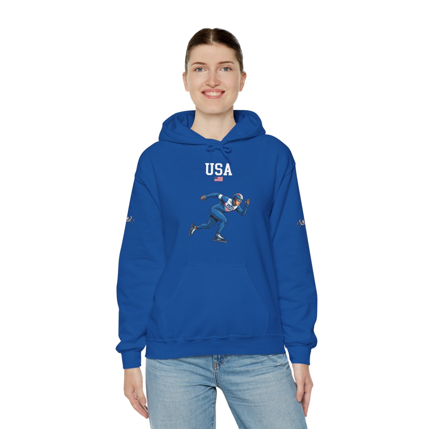 Princess Grace  TEAM USA  Unisex Heavy Blend Hooded Sweatshirt