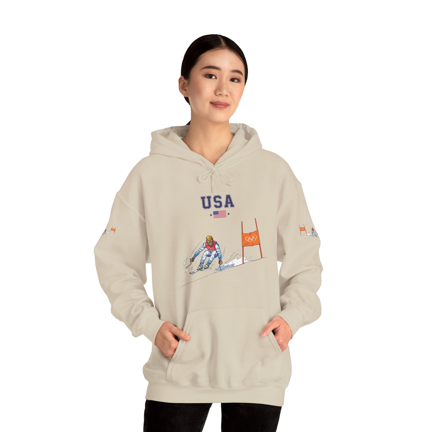 Princess Grace  TEAM USA  Unisex Heavy Blend  Hooded Sweatshirt