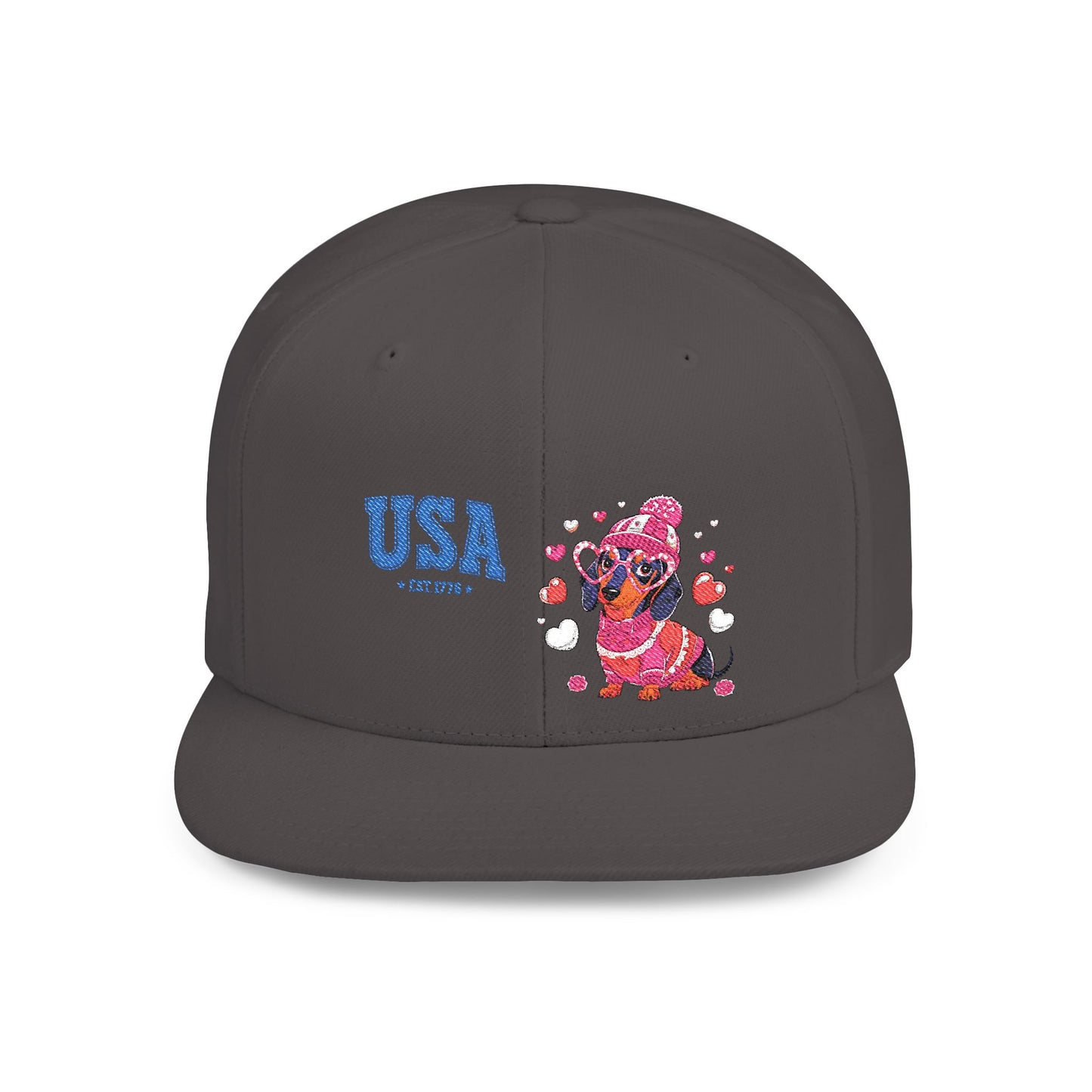 Princess Grace  TEAM USA  Flat Bill Snapback Hat
