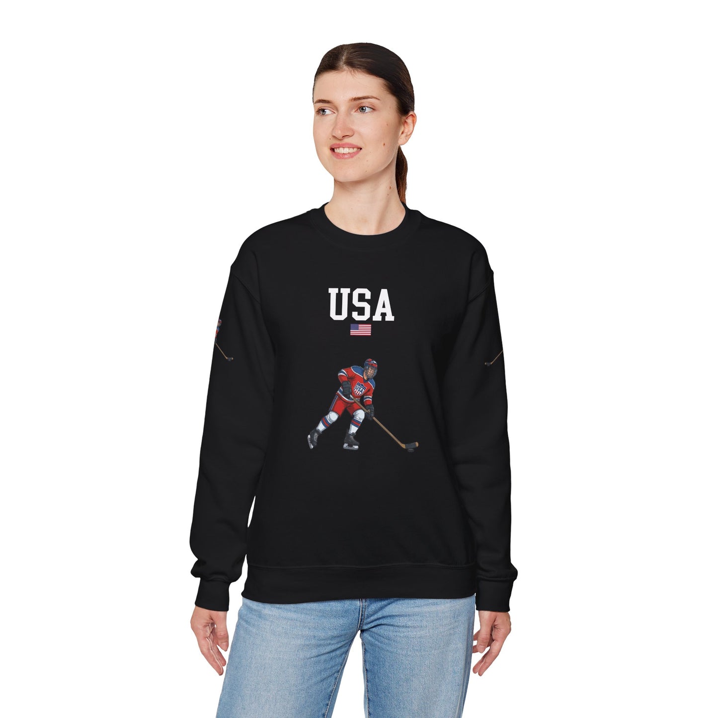Princess Grace  TEAM USA  Unisex Heavy Blend Crewneck Sweatshirt