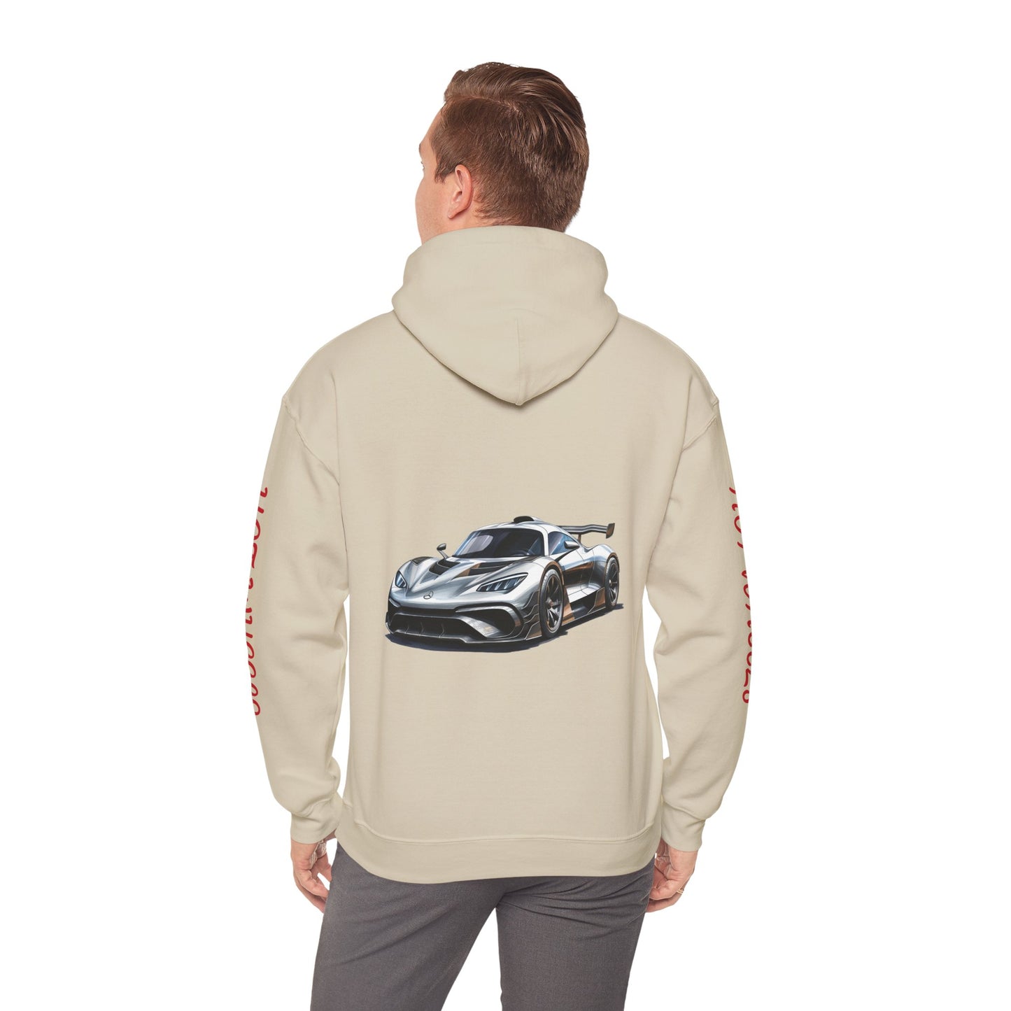 Princess Grace  Hot Wheels Unisex Hooded Sweatshirt Racing Inspired Comfort for Car Enthusiasts