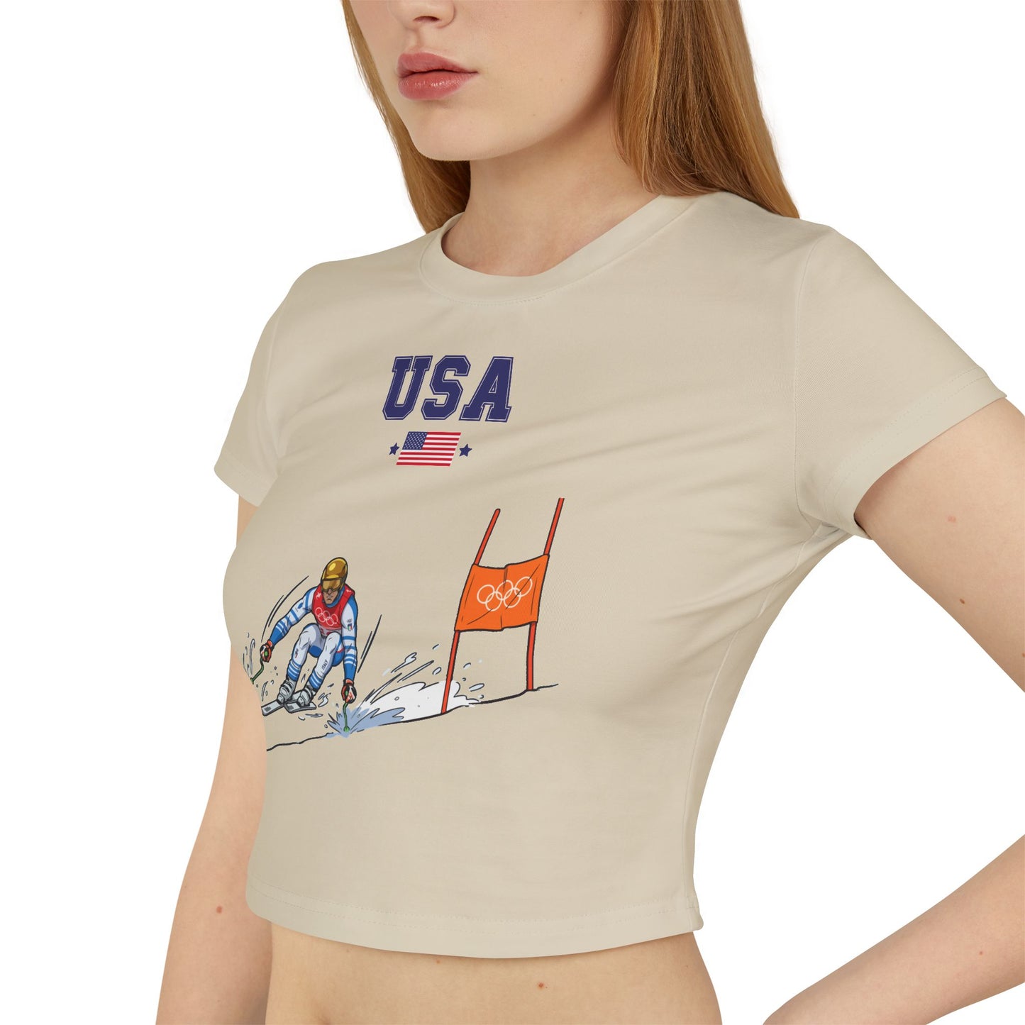Princess Grace  TEAM USA  Women's Baby Tee