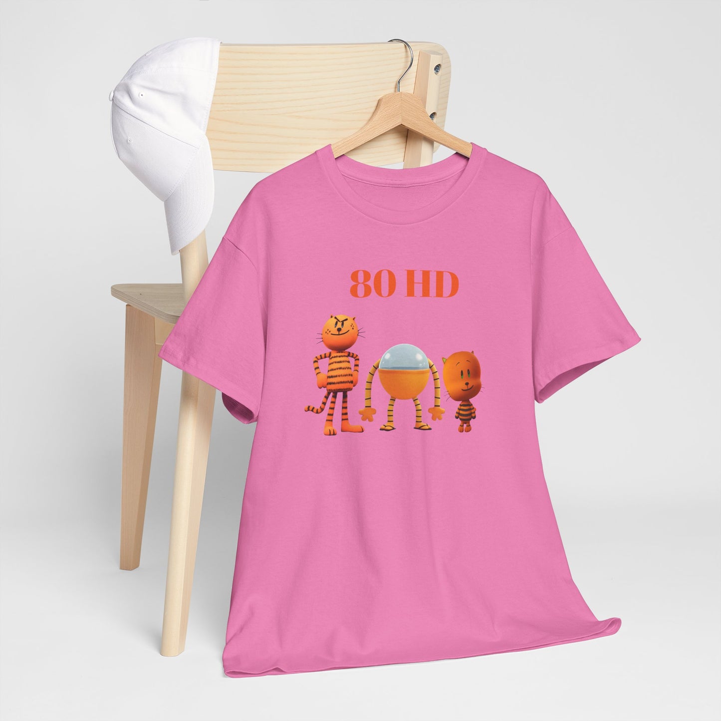 Princess Grace  Cartoon Animal Unisex Heavy Cotton Tee  80 HD Design