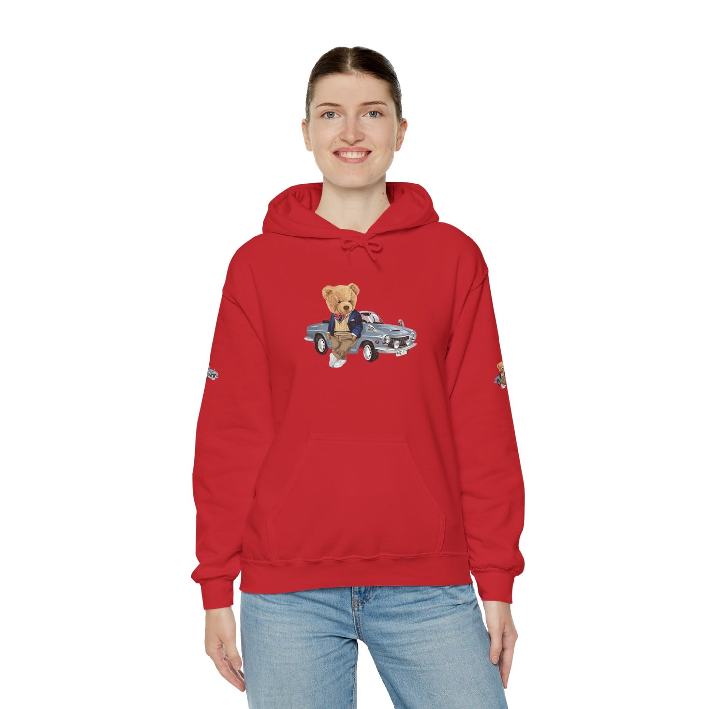 Princess Grace  Luxury Bear Hoodie  Chic & Cozy Unisex Sweatshirt