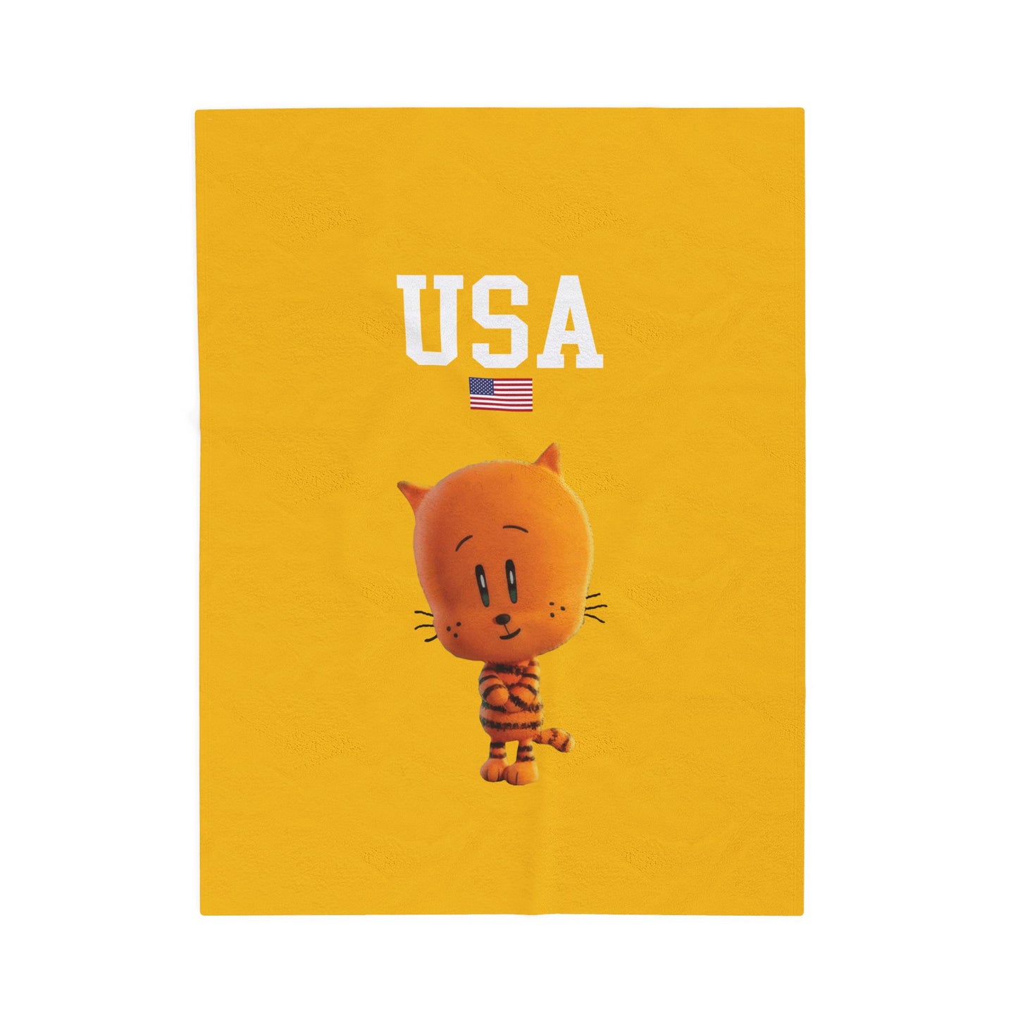 Princess Grace  TEAM USA  Velveteen Plush Blanket