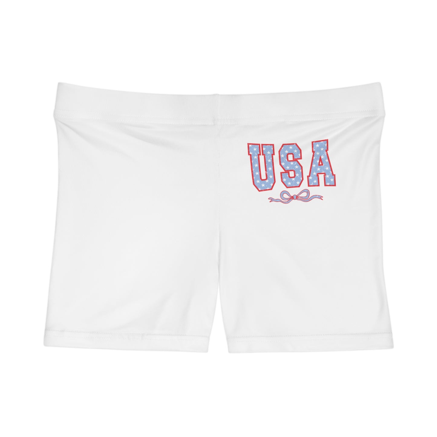 Princess Grace  USA Spirit Women's Shorts Comfortable Athletic Wear for Celebrations