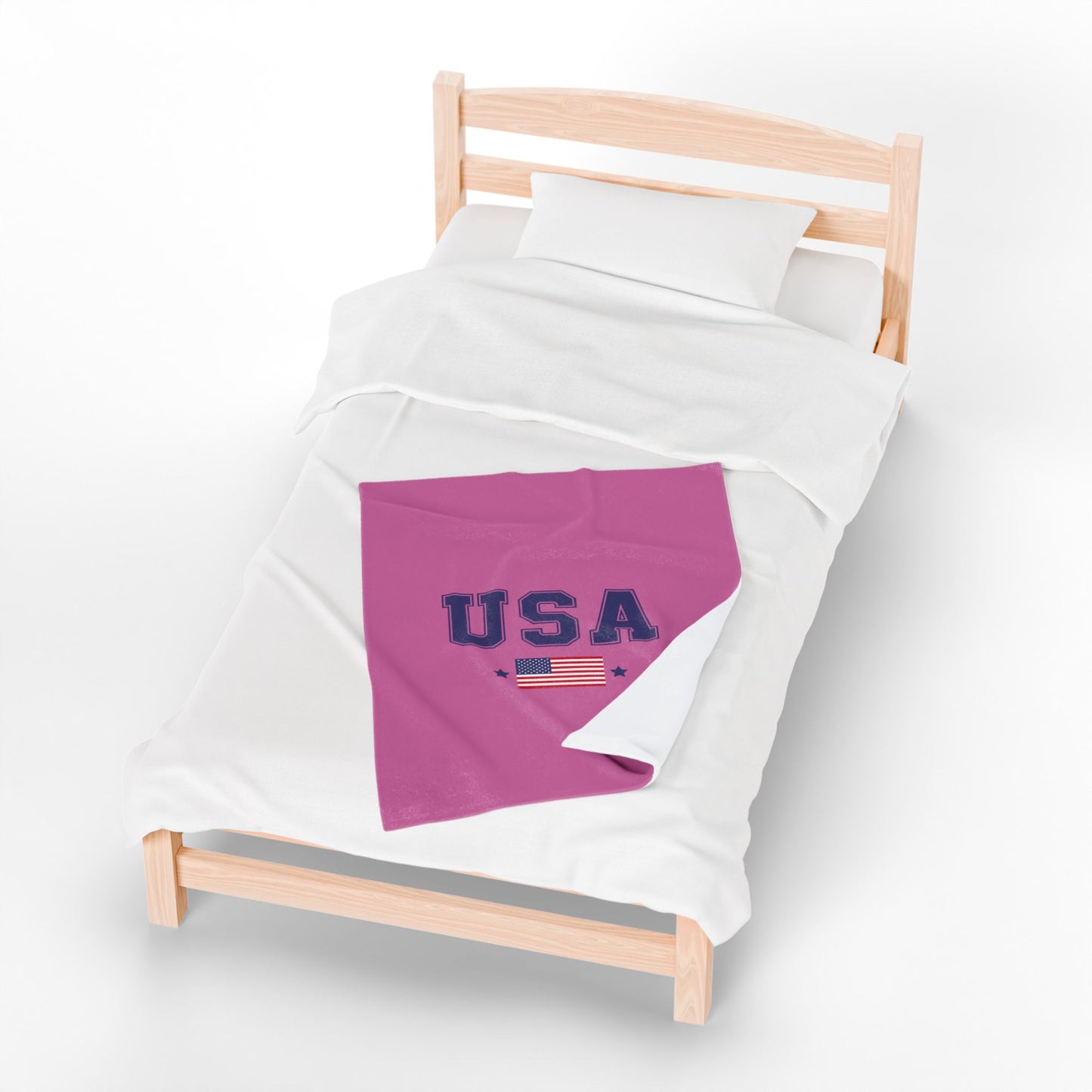 Princess Grace  TEAM USA  Velveteen Plush Blanket