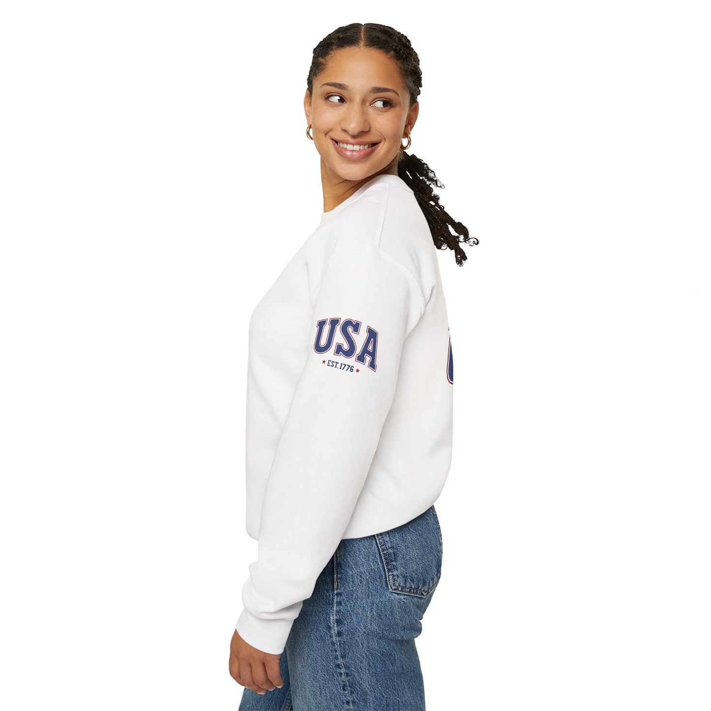 Princess Grace  TEAM USA  Unisex Heavy Blend Crewneck Sweatshirt