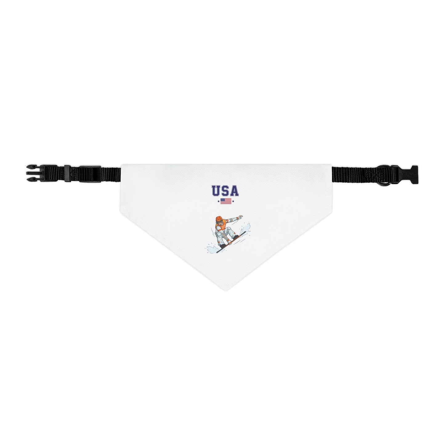 Princess Grace  TEAM USA  Pet Bandana Collar