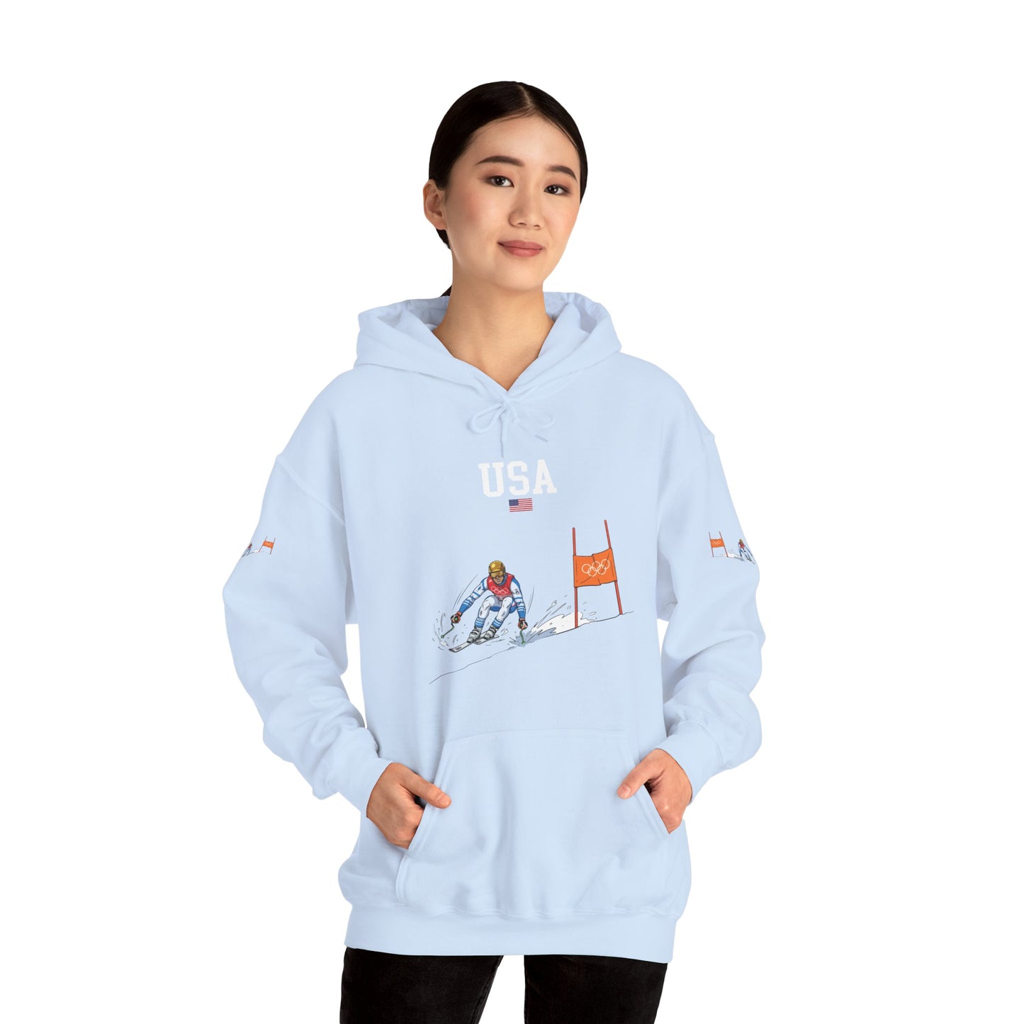 Princess Grace  TEAM USA  Unisex Heavy Blend  Hooded Sweatshirt