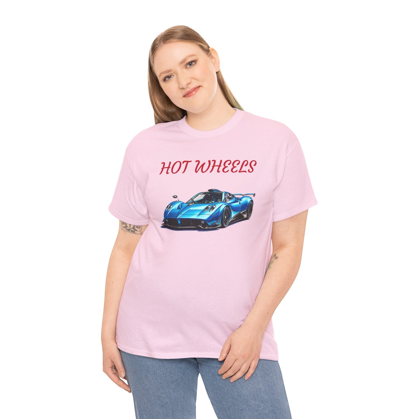 Princess Grace  Hot Wheels Unisex Heavy Cotton Tee Perfect for Car Enthusiasts