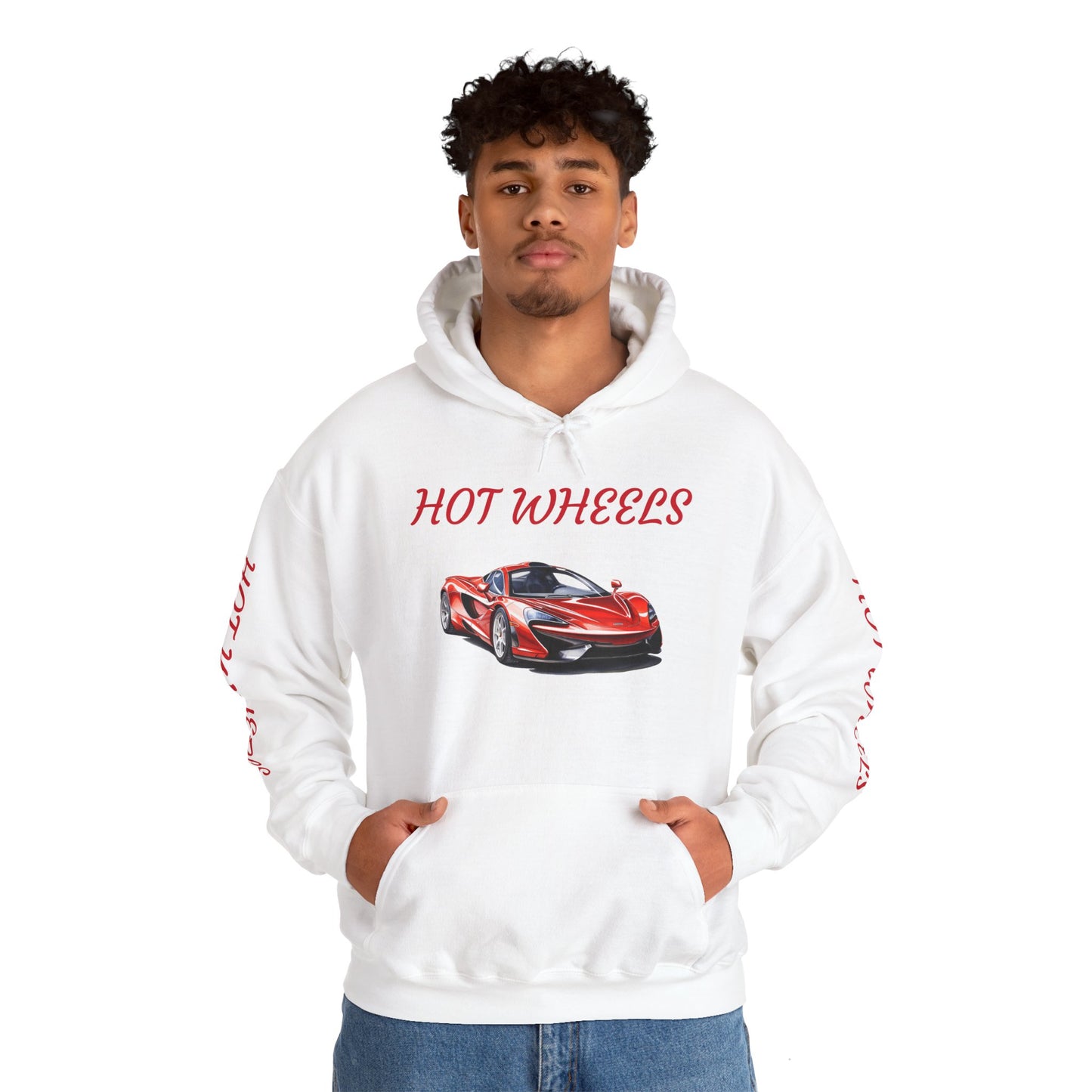 Princess Grace  Hot Wheels Unisex Heavy Blend Hooded Sweatshirt Perfect for Car Enthusiasts