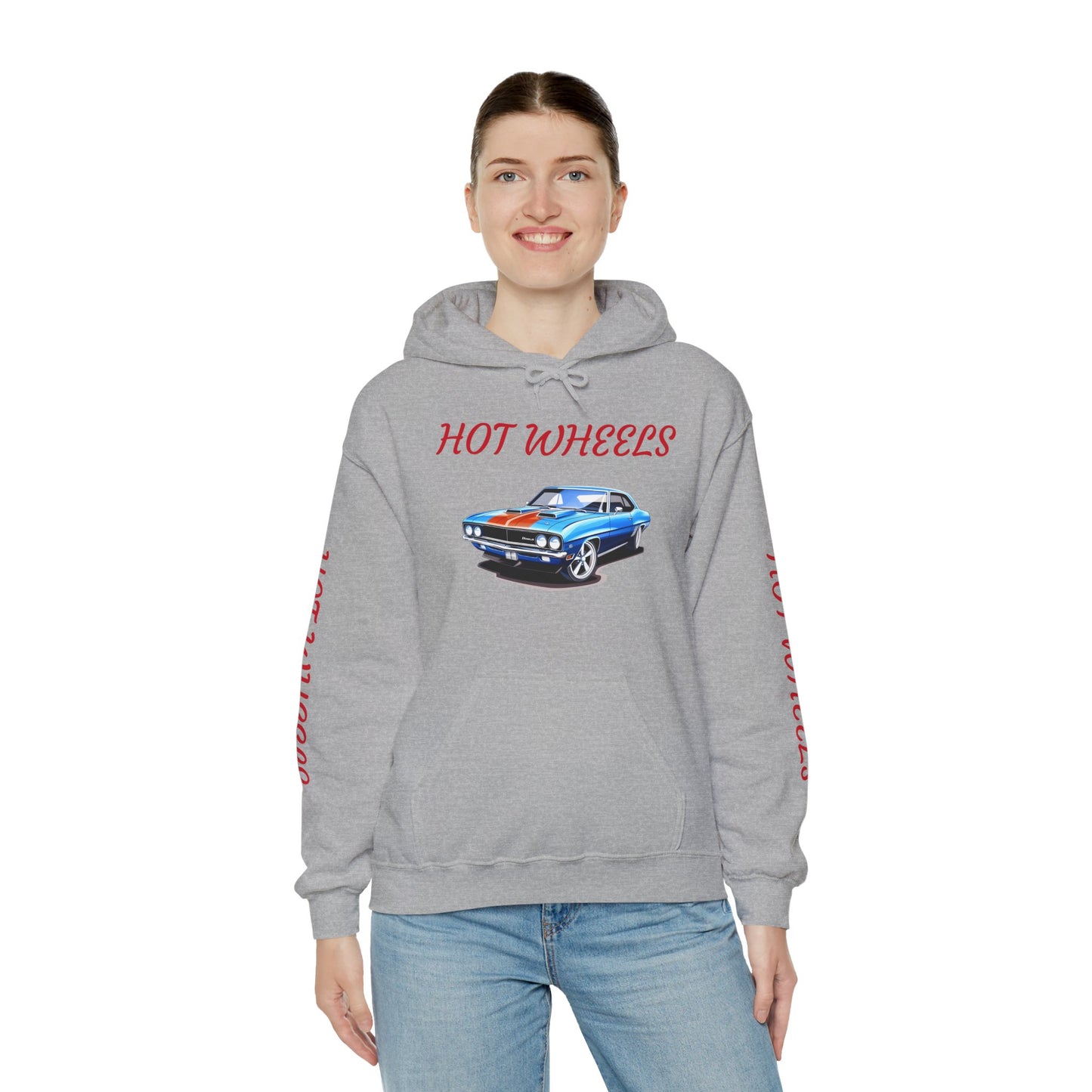 Princess Grace  Hot Wheels Unisex Heavy Blend Hooded Sweatshirt Classic Car Enthusiast Gift